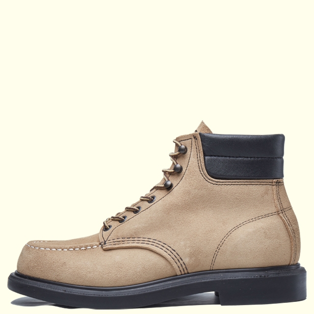 REDWING SUPERSOLE 6' MOC-TOE 8802 SAND MOHAVE