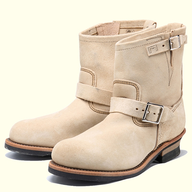 RED WING SHORT ENGINEER 2965(5(23.0cm) BEIGE): Red Wing Shoes 