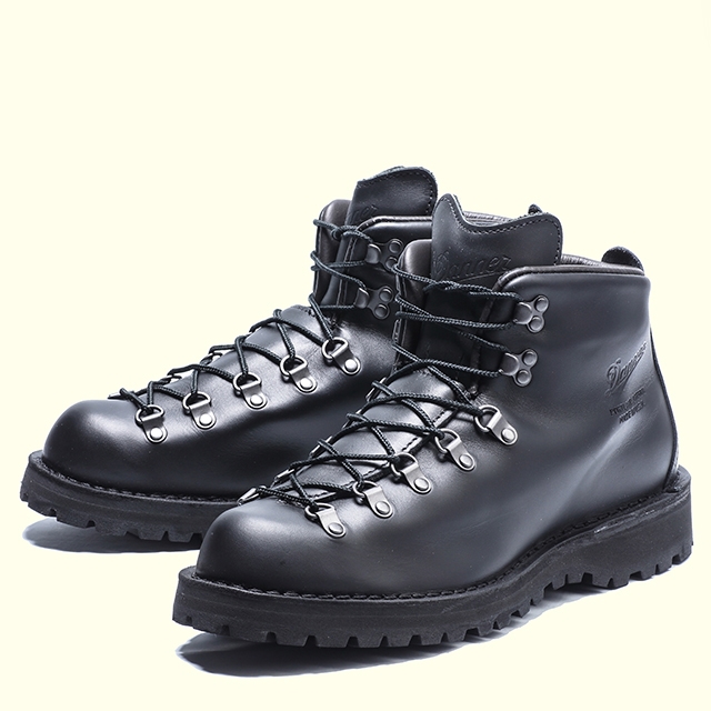 未使用級 Danner MOUNTAIN LIGHT BLK 31520 DANNER MOUNTAIN LIGHT 31520(9 BLACK): Danner｜ダナーWHITE&