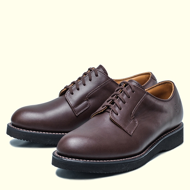 Danner ポストマンシューズ オックスフォード レザー ブラウン D1517 DANNER POSTMAN 2 D-1517 HR(7 D.BROWN): Danner｜ダナーWHITE&