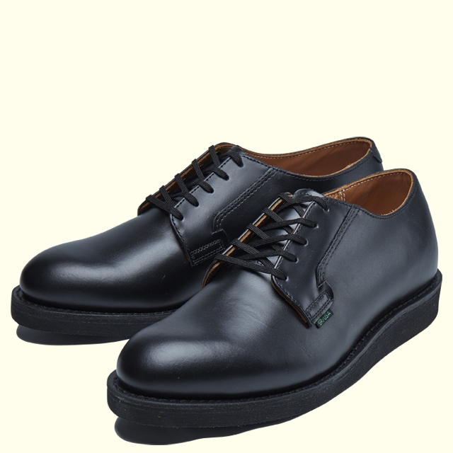 REDWING POSTMAN OXFORD 101(D)(6(24.0cm) BLACK CHAPARRAL): Red Wing Shoes｜ レッドウィングWHITEu0026ホワイツブーツ、DANNERダナー正規取扱店 STUMPTOWN BOOTS＆RECRAFTING｜スタンプタウン  ブーツ＆リクラフティング