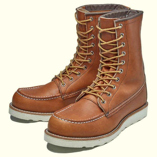 REDWING 8' CLASSIC MOC 877(D)(6H(24.5cm) ORO LEGACY): Red