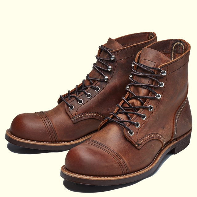 REDWING IRON RANGER 8085(D)(6(24.0cm) CAPPER): Red Wing Shoes 
