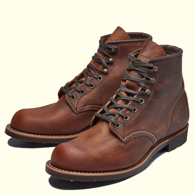 REDWING BLACKSMITH 3343(D)(6H(24.5cm) CAPPER): Red Wing Shoes 