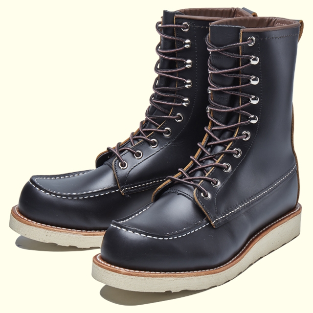REDWING BILLY BOOTS BLACK KLONDIKE 8829(D)(9(27.0cm) BLACK