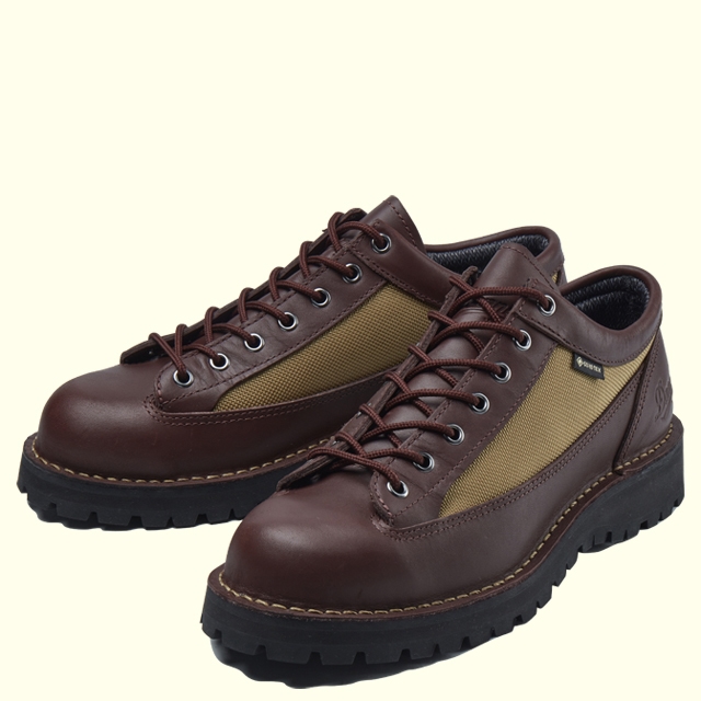 Danner】 D121008 DANNER FIELD LOW(6H(24.5cm) D.BROWN/BEIGE