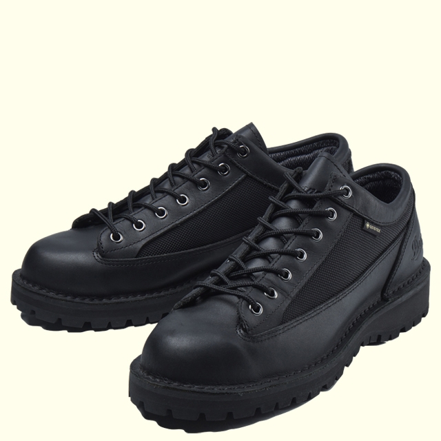 Danner】 D121008 DANNER FIELD LOW(6H(24.5cm) BLACK/BLACK): Danner ...