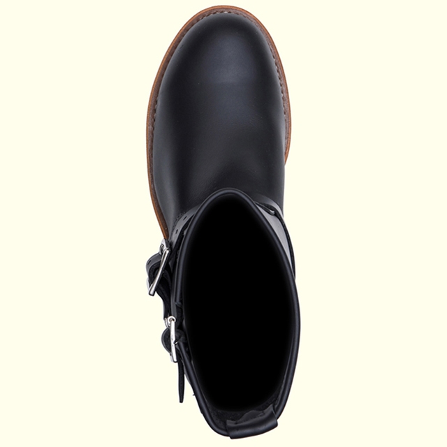 RED WING SHORT ENGINEER 5.0cm BLACK: Red Wing Shoes