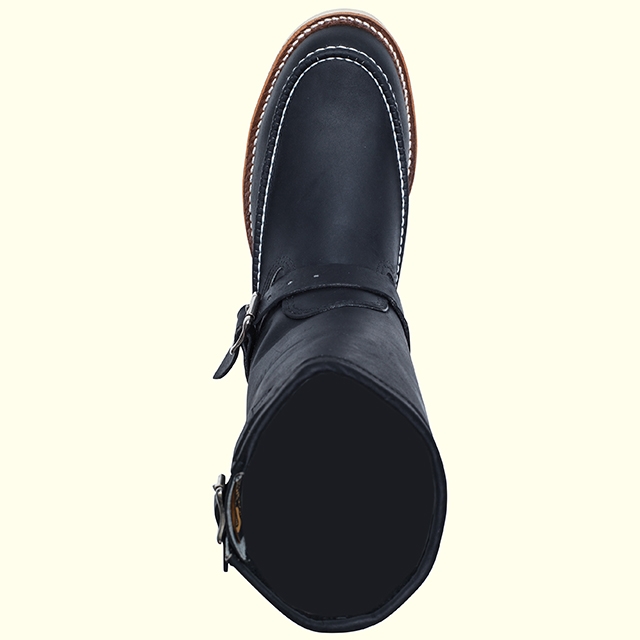 CHIPPEWA 11'' MOC ENGINEER BOOTS 97877(9(27.0cm) BLACK): GOOD
