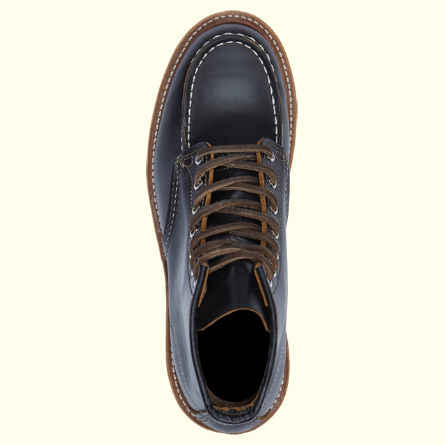 REDWING IRISH SETTER 6' MOC-TOE V 9878(E)(9H(27.5cm) BLACK