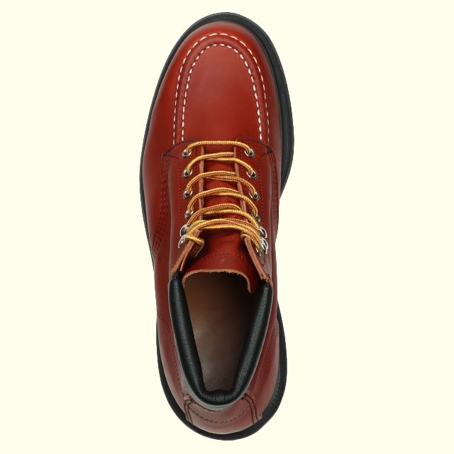 REDWING SUPERSOLE 6' MOC-TOE 8804(E)(6H(24.5cm) ORO RUSSET): Red ...