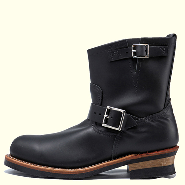 RED WING SHORT ENGINEER 2976(5(23.0cm) BLACK): Red Wing Shoes