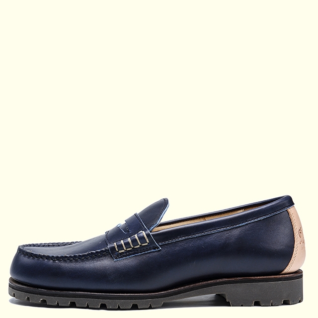 ファッションダナーD-210004 INK RUGGED BEEF LOAFER