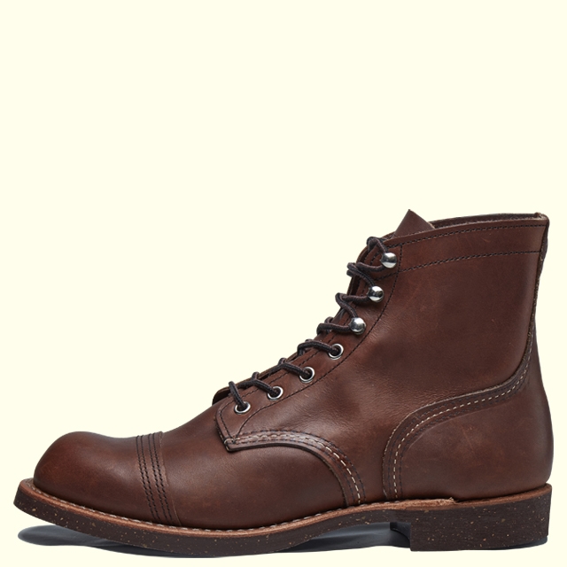 REDWING IRON RANGE 8081(D)(6H(24.5cm) AMBER HARNESS): Red Wing Shoes｜レッドウィングWHITEu0026ホワイツブーツ、DANNERダナー正規取扱店  STUMPTOWN BOOTS＆RECRAFTING｜スタンプタウン ブーツ＆リクラフティング