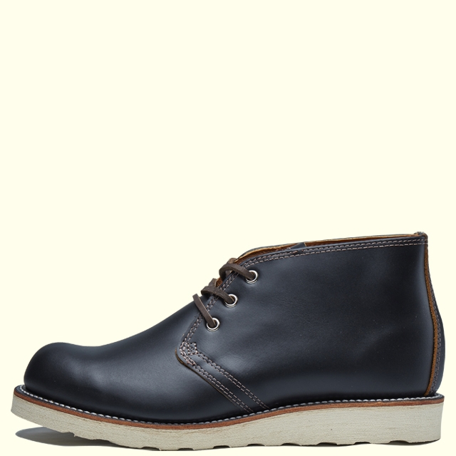 RED WING レッドウィング ブーツ 9852 犬タグ 復刻 IRISH SETTER CHUKKA Black Klondike アイリッシュセッター チャッカ ブーツ ブラック系約31cm高さ