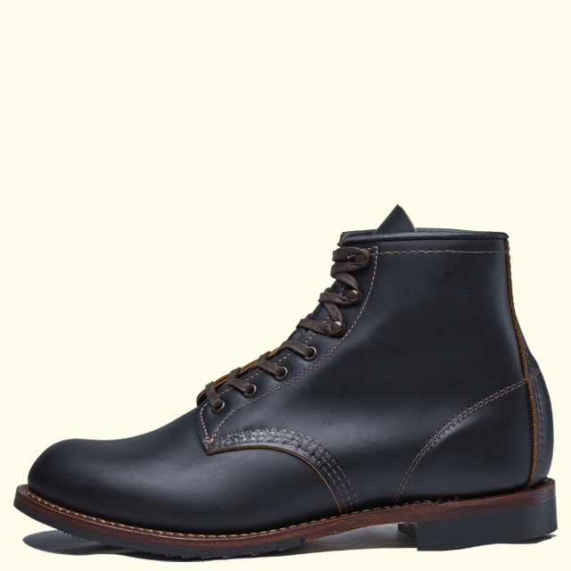 REDWING BECKMAN FLATBOX 9060(D)(6(24.0cm) BLACK KLONDIKE): Red