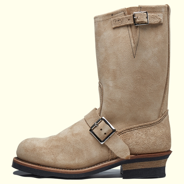 RED WING 9269 エンジニアブーツ US8 1/2 D 26.5㎝ REDWING 11'ENGINEER STOVEPIPE 9269(D)(9H(27.5cm) TAN BULL HIDE
