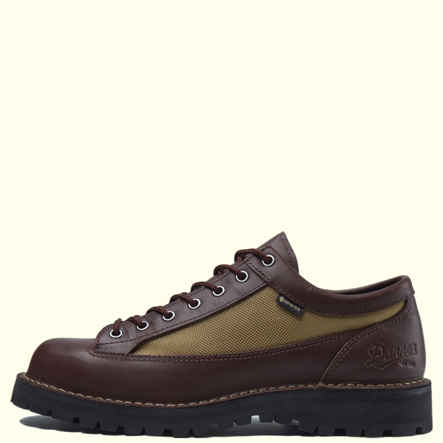 Danner D121008 DANNER FIELD LOW(6H(24.5cm) D.BROWN/BEIGE): Danner｜ダナー