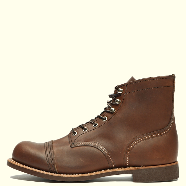 RED WING IRON RANGER 8111 (D)(6(24.0cm) AMBER HARNESS): Red Wing Shoes｜ レッドウィングWHITEu0026ホワイツブーツ、DANNERダナー正規取扱店 STUMPTOWN BOOTS＆RECRAFTING｜スタンプタウン  ブーツ＆リクラフティング