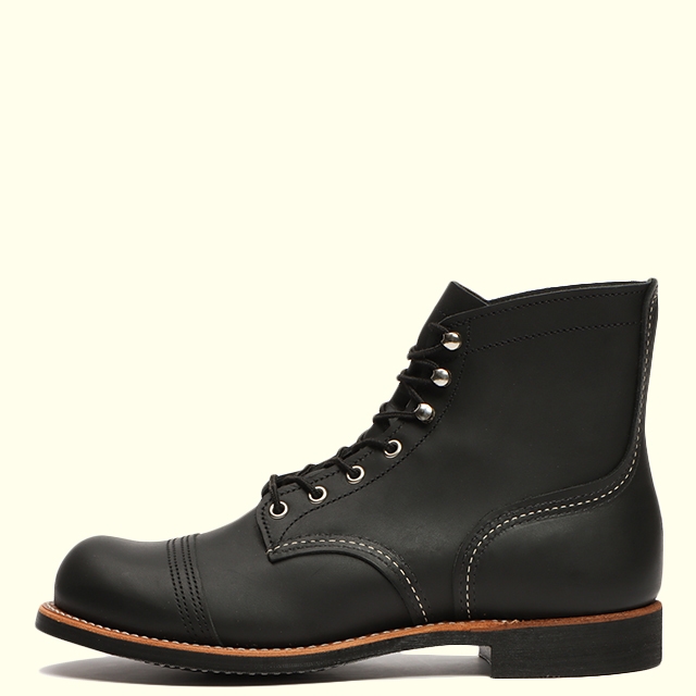 REDWING IRON RANGER 8084(D)(7(25.0cm) BLACK HARNESS): Red Wing Shoes