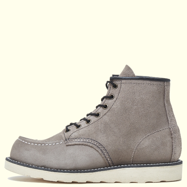 REDWING 6' CLASSIC MOC 8863(D)(6H(24.5cm) SLATE): Red Wing Shoes 