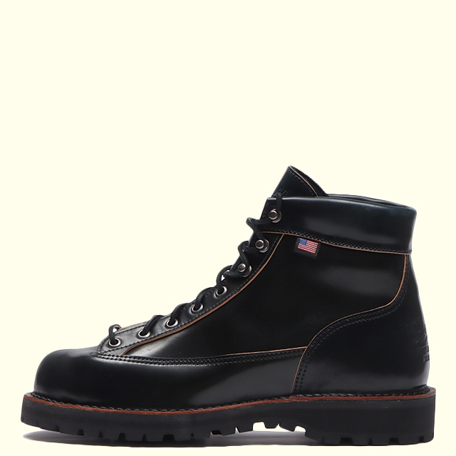 Danner 30492 DANNER LIGHT CORDOVAN(6H(24.5cm) BLACK): Danner