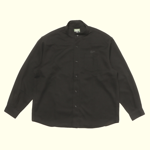 yDannerzBrushFinish BandCollar LShirt