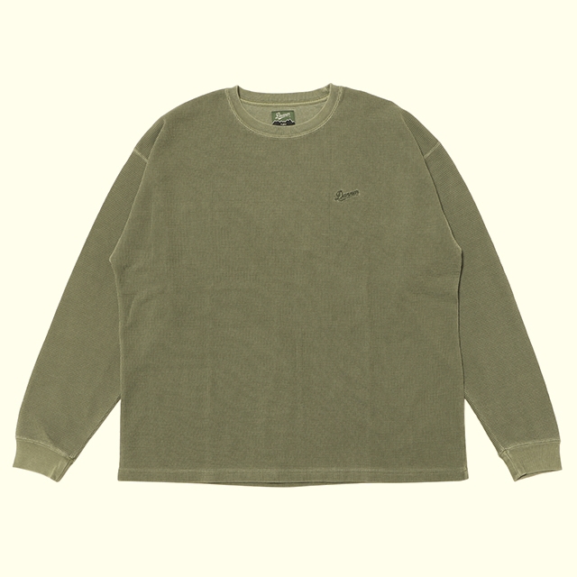 �yDanner�zVintage Wash Big Waffle L TEE