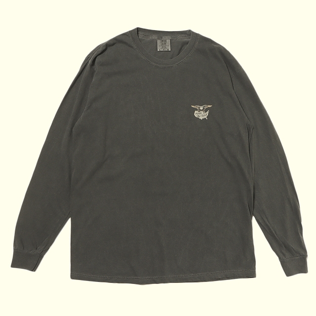 yWHITE'Sz Eagle Logo LONG TEE
