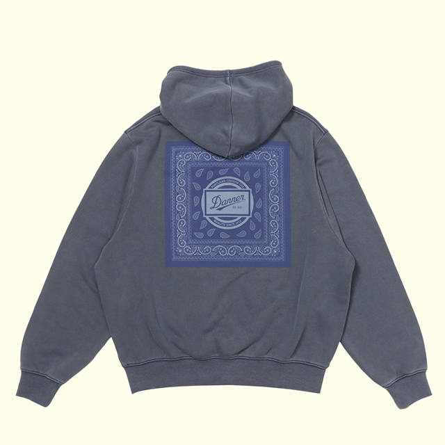 �yDANNER�zBANDANA LOGO ZIP PARKA