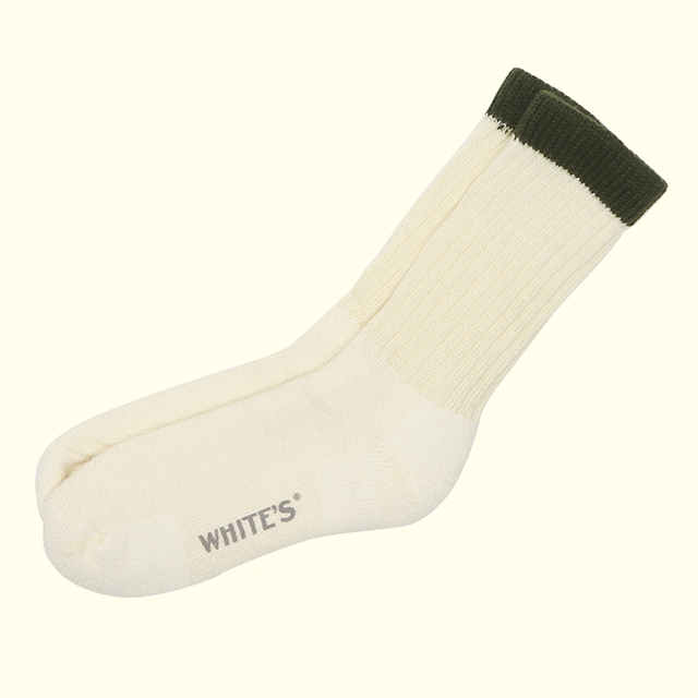 WHITE'S CREW SOCKS