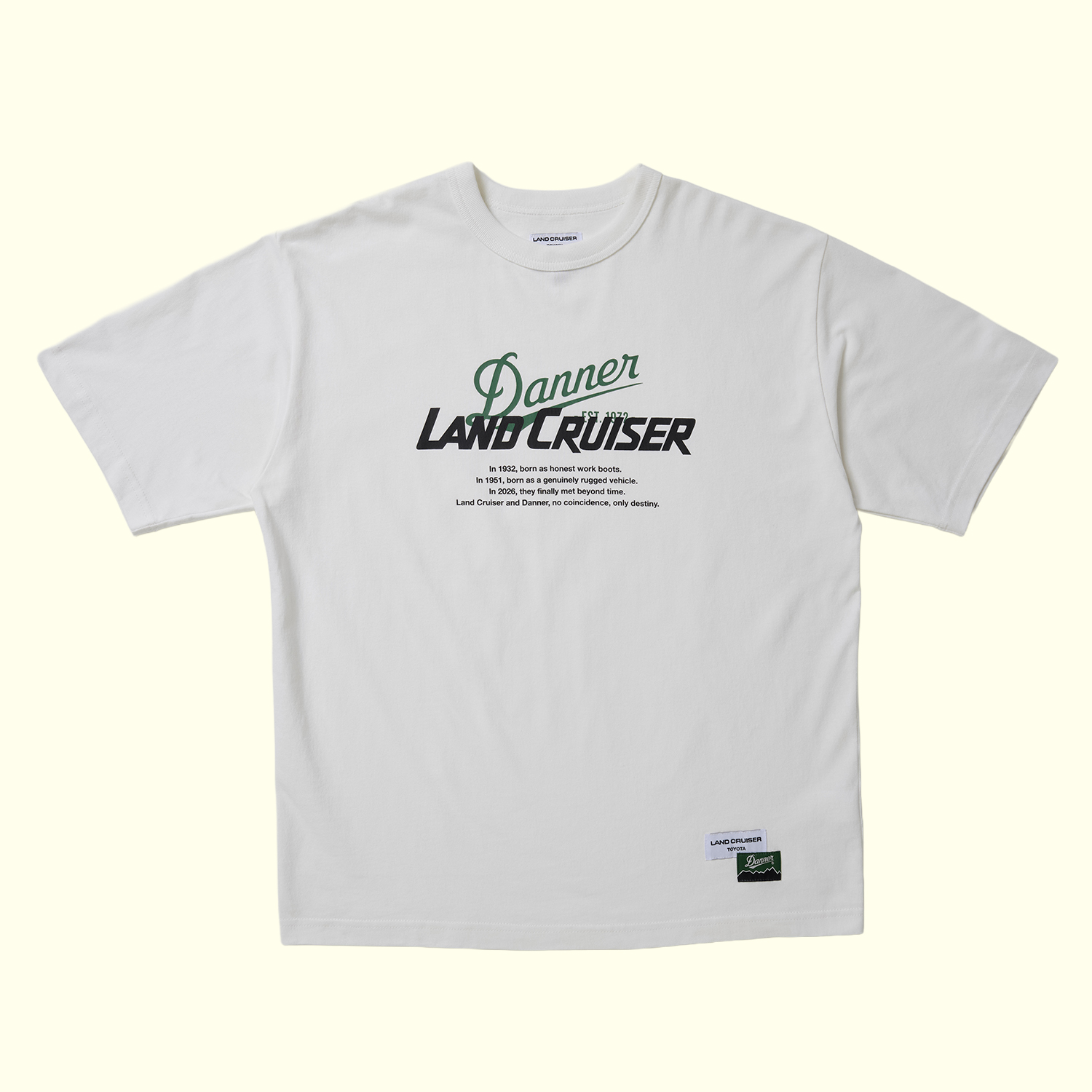 �yDanner × LAND CRUISER�zLogo S/S Tee
