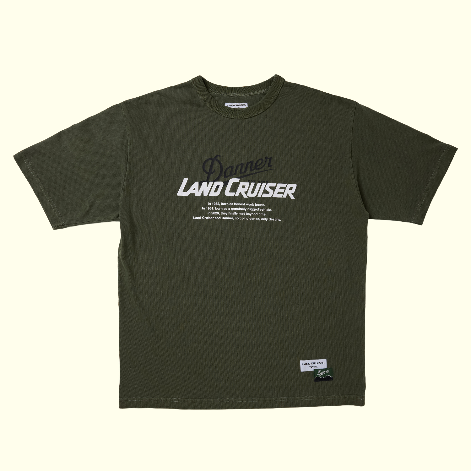 �yDanner × LAND CRUISER�zLogo S/S Tee